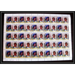 594c Nui tuvalu MNH ** Mi 45-52 Sc 49/52 british royal family queen mother Overprint specimen Proof feuilles sheets