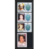 595 Nui tuvalu MNH ** 1986 Mi N° 71 / 74 Sc 56 / 59 Elizabeth Queen Mother Overprint specimen Proof