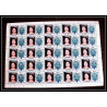 595c Nui tuvalu MNH ** 1986 Mi N° 71 / 74 Sc 56 / 59 Elizabeth Queen Mother Overprint specimen Proof feuilles sheets