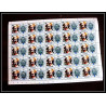595c Nui tuvalu MNH ** 1986 Mi N° 71 / 74 Sc 56 / 59 Elizabeth Queen Mother Overprint specimen Proof feuilles sheets