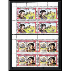 596b Vaitupu tuvalu MNH ** 1984 Sc 17-22 Mi 9-20 Bloc 4 Kings & Queens set of 12 Overprint specimen Proof