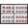 597b Vaitupu tuvalu MNH ** 1985 Mi N° 61-68 Elizabeth Queen Mother Overprint specimen Proof BLOC 4