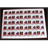 597c Vaitupu tuvalu MNH ** 1985 Mi N° 61-68 Elizabeth Queen Mother Overprint specimen Proof feuilles sheets