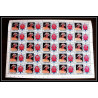 598c Vaitupu tuvalu MNH ** 1986 Sc N° 58-61 mi N° 71/74 Elizabeth Queen Mother Overprint specimen feuilles sheets