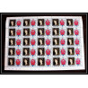598c Vaitupu tuvalu MNH ** 1986 Sc N° 58-61 mi N° 71/74 Elizabeth Queen Mother Overprint specimen feuilles sheets