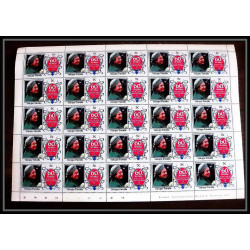 598c Vaitupu tuvalu MNH ** 1986 Sc N° 58-61 mi N° 71/74 Elizabeth Queen Mother Overprint specimen feuilles sheets