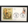 3015 France 1727 Amiral de Grasse usa austrian war Maquette d'artiste original paint artist work FDC 1972 signé Chesnot