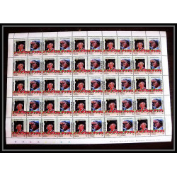 600c Nukulaelae tuvalu ** MNH 1985 N° 47-50 Elizabeth Queen Mother Overprint specimen Proof feuilles sheets