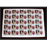 601c Nukulaelae tuvalu ** MNH Scott N° 54 57 mi N° 75/78 Elizabeth Queen Mother Overprint specimen Proof feuilles sheets