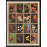 613b - Umm al Qiwain MNH ** Mi N° 1498 / 1513 A + Bloc papillons (moths and butterflies papillon)