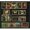 613b - Umm al Qiwain MNH ** Mi N° 1498 / 1513 A + Bloc papillons (moths and butterflies papillon)