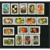 614a - Umm al Qiwain MNH ** Mi N° 1034 / 1049 A fleurs flowers orchidées orchid orchids