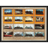 616 - Umm al Qiwain MNH ** Mi N° 1210 / 1225 A Bloc Locomotives trains tain 
