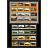 616b - Umm al Qiwain MNH ** Mi N° 1210 / 1225 A + Bloc Locomotives trains tain 