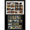 617b - Umm al Qiwain MNH ** Mi N° 1130 / 1145 A + Bloc animals animaux mammals camel squirrel dog lion polar bear fox