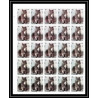 651b Sharjah - MNH ** Mi N° 1030/1034 B Chats (chat cat cats) non dentelé (Imperf) feuilles sheets