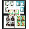 651c Sharjah - MNH ** Mi N° 1030/1034 B Chats (chat cat cats) non dentelé (Imperf) Bloc 4