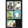 652 Sharjah - MNH ** Mi N° 1030/1034 A Chats (chat cat cats) 