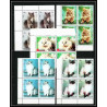 652b Sharjah - MNH ** Mi N° 1030/1034 A Chats (chat cat cats) Bloc 4 