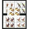 653b Sharjah - MNH ** Mi N° 1036 / 1040 A oiseaux (bird birds oiseau) grouse pigeon least bittern tree sparrow bloc 4