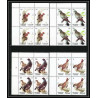 653b Sharjah - MNH ** Mi N° 1036 / 1040 A oiseaux (bird birds oiseau) grouse pigeon least bittern tree sparrow bloc 4