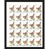 653c Sharjah - MNH ** Mi N° 1036 / 1040 A oiseaux (bird birds oiseau) grouse pigeon bittern sparrow feuilles sheets