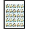 656c Sharjah - MNH ** Mi N° 1012 / 1016 B singes singe monkeys apes chimpanzee feuilles sheets Non dentelé imperf