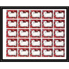 658c Sharjah MNH ** Mi N° 1024/1028 B Chiens chien dog dogs pointer st bernard Non dentelé imperf feuilles sheets