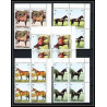 659b Sharjah - MNH ** Mi N° 1006 / 1010 A cheval (chevaux horse horses) BLOC 4