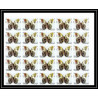 661c Sharjah - MNH ** Mi N° 1018/1022 B papillons (butterflies papillon) non dentelé (Imperf) feuilles sheets