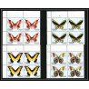 662b Sharjah - MNH ** Mi N° 1018 / 1022 A papillons (butterflies papillon) Bloc 4