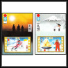664a - Umm al Qiwain MNH ** Mi Bloc N° 30 / 31 jeux olympiques olympic games sapporo 72