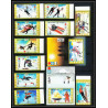 664g Umm al Qiwain MNH ** Mi N° 454/463 B + Bloc 30/31 non dentelé (imperf) jeux olympiques olympic games sapporo 72