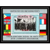 676 philippines pilipinas MNH ** Mi Kennedy's Funeral overprint SNV human rights de gaulle churchill non dentelé imperf