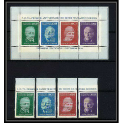 681a Gabon MNH ** Michel Bloc N° 16 A avion (plane planes avions) Famous Aviators Sikorsky Fokker Dornier Junkers