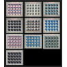 685 Ajman - MNH ** Mi N° 93 / 102 A espace space research gemini mercury atlas booster feuilles sheets