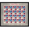 685 Ajman - MNH ** Mi N° 93 / 102 A espace space research gemini mercury atlas booster feuilles sheets