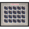687 Ajman - MNH ** Mi N° 93 / 102 B espace space research gemini mercury feuilles sheets non dentelé (Imperf)