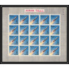 688b Ajman - MNH ** Mi N° 104 A/K A Overprint new currency espace space research gemini mercury atlas feuilles sheets