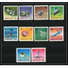 690 Ajman - MNH ** Mi N° 257 / 266 A probes Satellites espace space research explorer luna lunik surveyor san marco