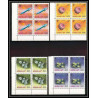 690b Ajman - MNH ** Mi N° 257 / 266 A probes Satellites espace space research explorer luna lunik surveyor Bloc 4
