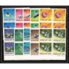 690c Ajman - MNH ** Mi N° 257 / 266 A probes Satellites espace space research explorer luna lunik surveyor Bloc 4