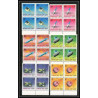690c Ajman - MNH ** Mi N° 257 / 266 A probes Satellites espace space research explorer luna lunik surveyor Bloc 4