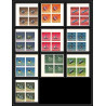 692a Ajman - MNH ** Mi N° 257 / 266 B probes Satellites espace space research explorer Bloc 4 non dentelé (Imperf)