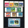 692c Ajman - MNH ** Mi N° 257 / 266 B + Bloc 35 B probes Satellites espace space research non dentelé (Imperf)