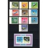 695b Manama - MNH ** Mi N° 87 / 96 A + Bloc N° 8 A probes Satellites espace space research explorer luna lunik 