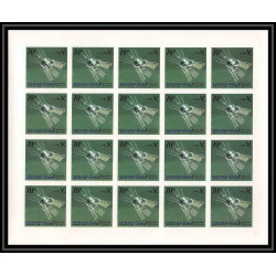 698c Manama MNH ** Mi N° 87 / 96 B probes Satellites espace space research non dentelé (Imperf) feuilles sheets