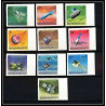 698d Manama MNH ** Mi N° 87 / 96 B + Bloc N° 8 B probes Satellites espace space research non dentelé (Imperf)
