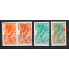 94054hh N°255 chars à voile sand yachts mauritanie Essai proof Non dentelé imperf ** MNH 1968 lot 4 couleurs