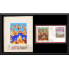 3040 Monaco 941/942 brandi danse dance feu de la st jean Maquette d'artiste original artist work FDC signé Chesnot 1973